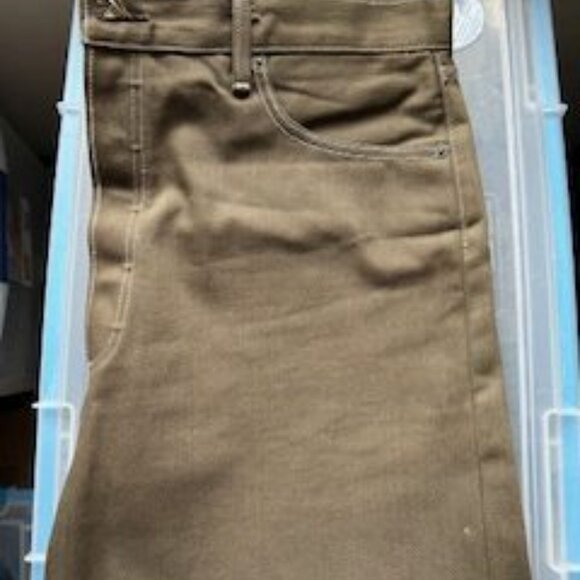 Levi’s 501 Gray Denim Jeans 38W × 32L Button Fly Classic 5-Pocket - Picture 4 of 7